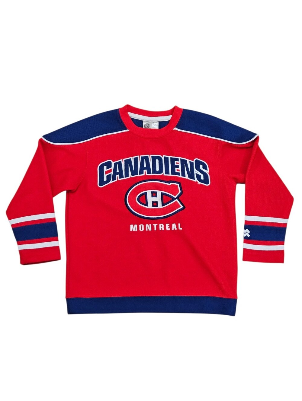 Montreal Canadiens NHL Sweatshirt Youth 6X Red Hockey Pullover